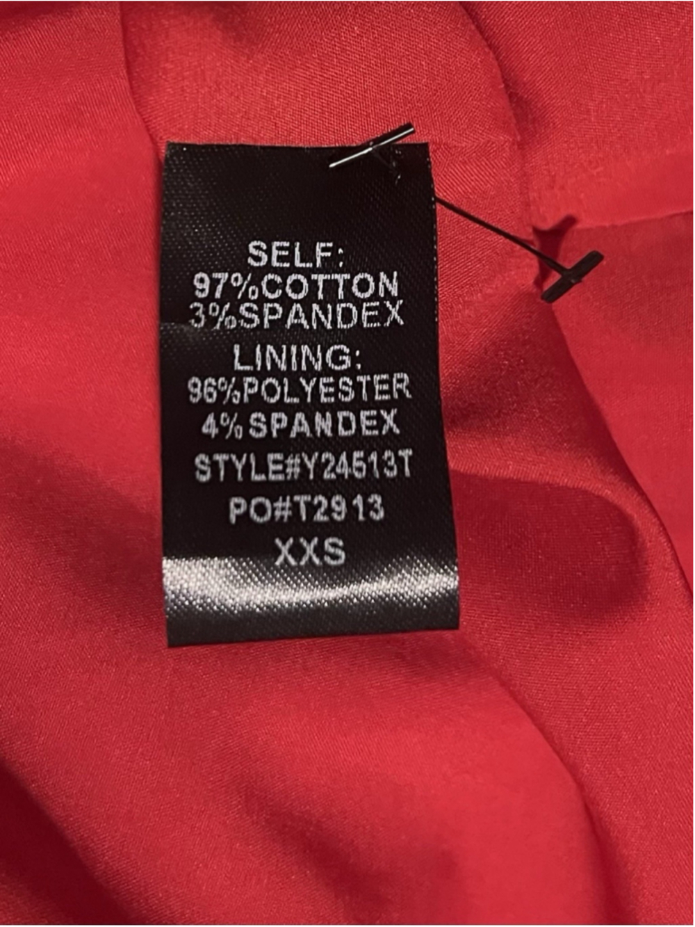 Tuckernuck Red Mini Delaney Dress Women’s 2XS Puff Sleeve A-line Pockets Collar - Picture 11 of 11